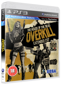 The House Of The Dead Overkill Extended Cut Playstation 3  box art